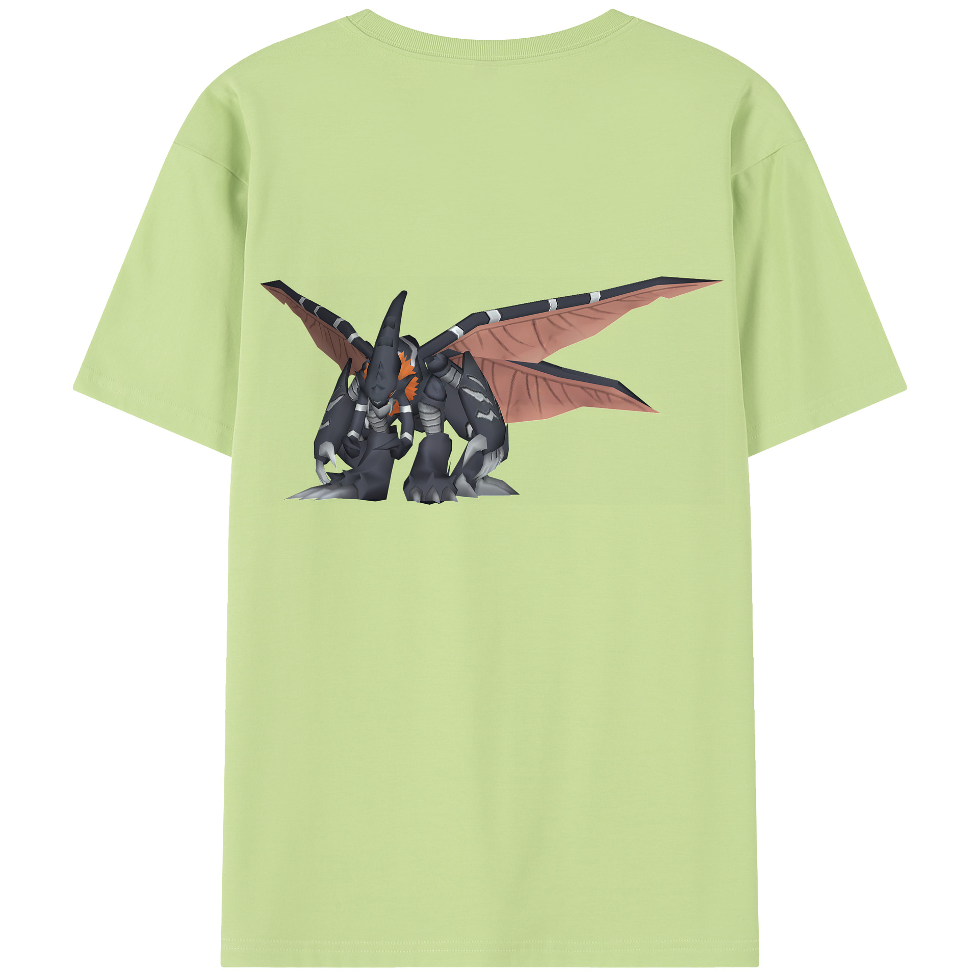 （画像用） Digimon デジタルモンスター/デジモン 綿100％半袖Tシャツ（背面プリント）
